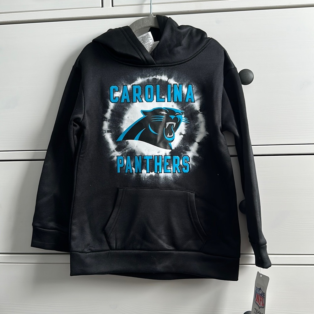 Girls NFL Hoodie Carolina Panthers BNWT